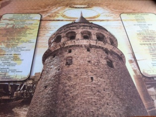 galata kulesi mönü